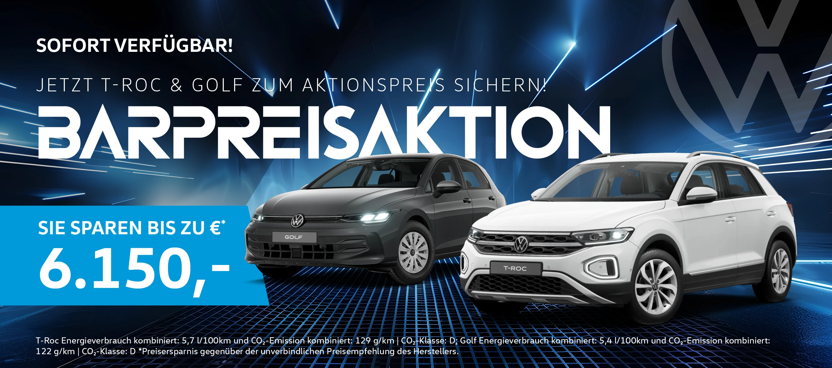 BARPREISAKTION Jetzt T-Roc & Golf im Autohaus Dallgow