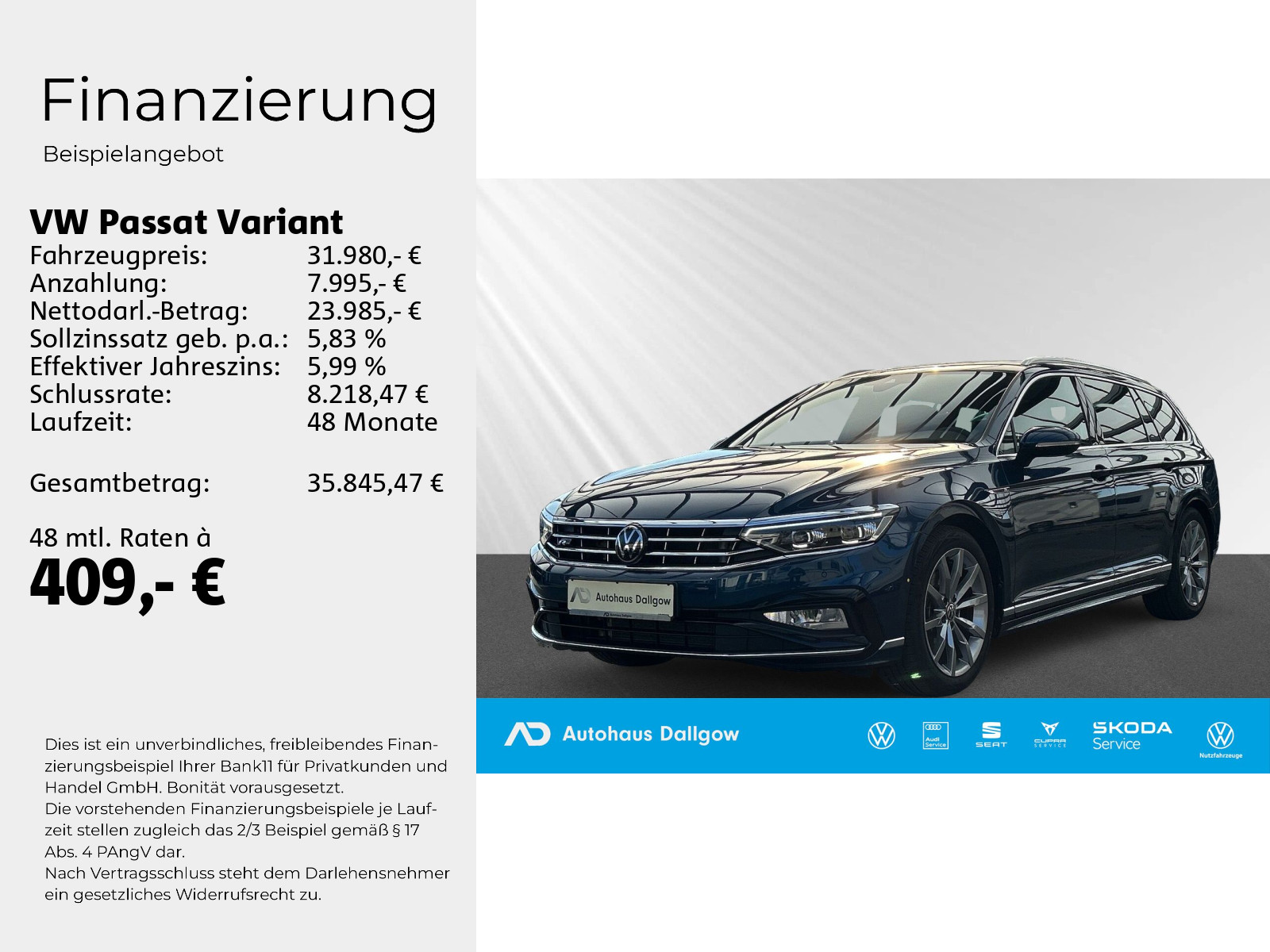 Passat Variant Elegance R-Line +DSG LED+ACC+PDC+