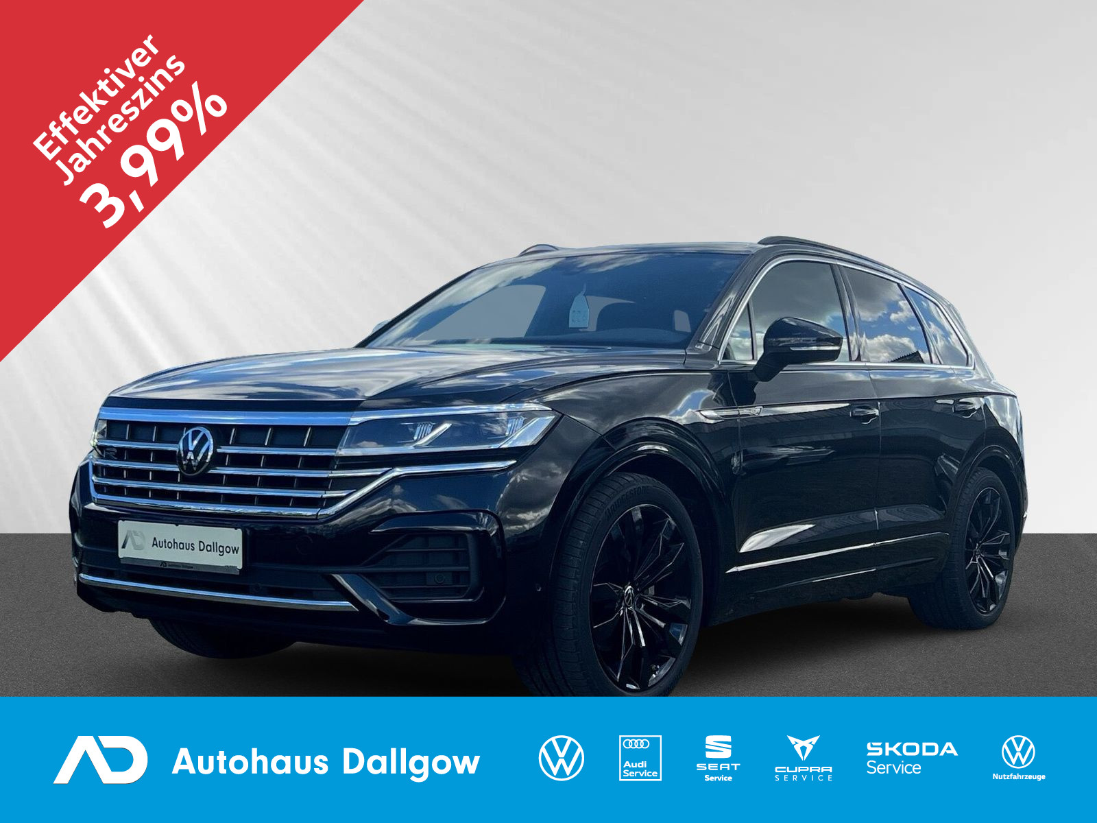 Touareg R-Line 3,0 V6 TDI AHK LED+PDC+Navi+Luff+