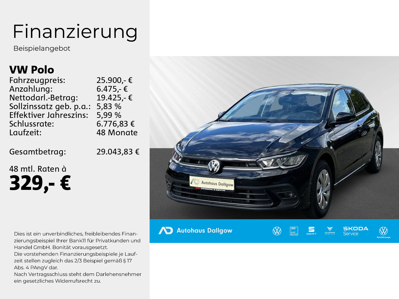 Polo Goal Life 1.0l 116PS*DSG+Alarm+Nav+WiRä+RFK