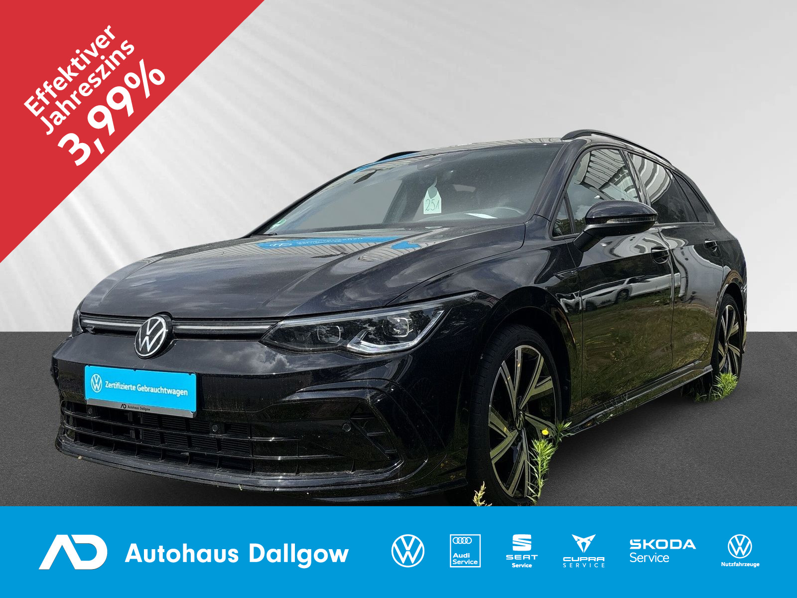 Golf Variant R-Line 1,5 l eTSI 130PS+DSG+LED+PDC