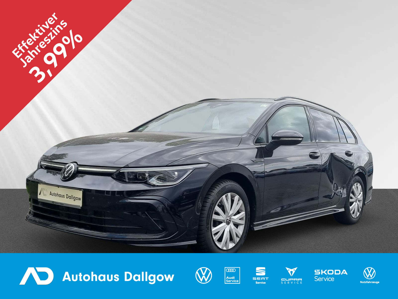 Golf Variant R-Line 1,5 l eTSI 130PS DSG+PDC+LED