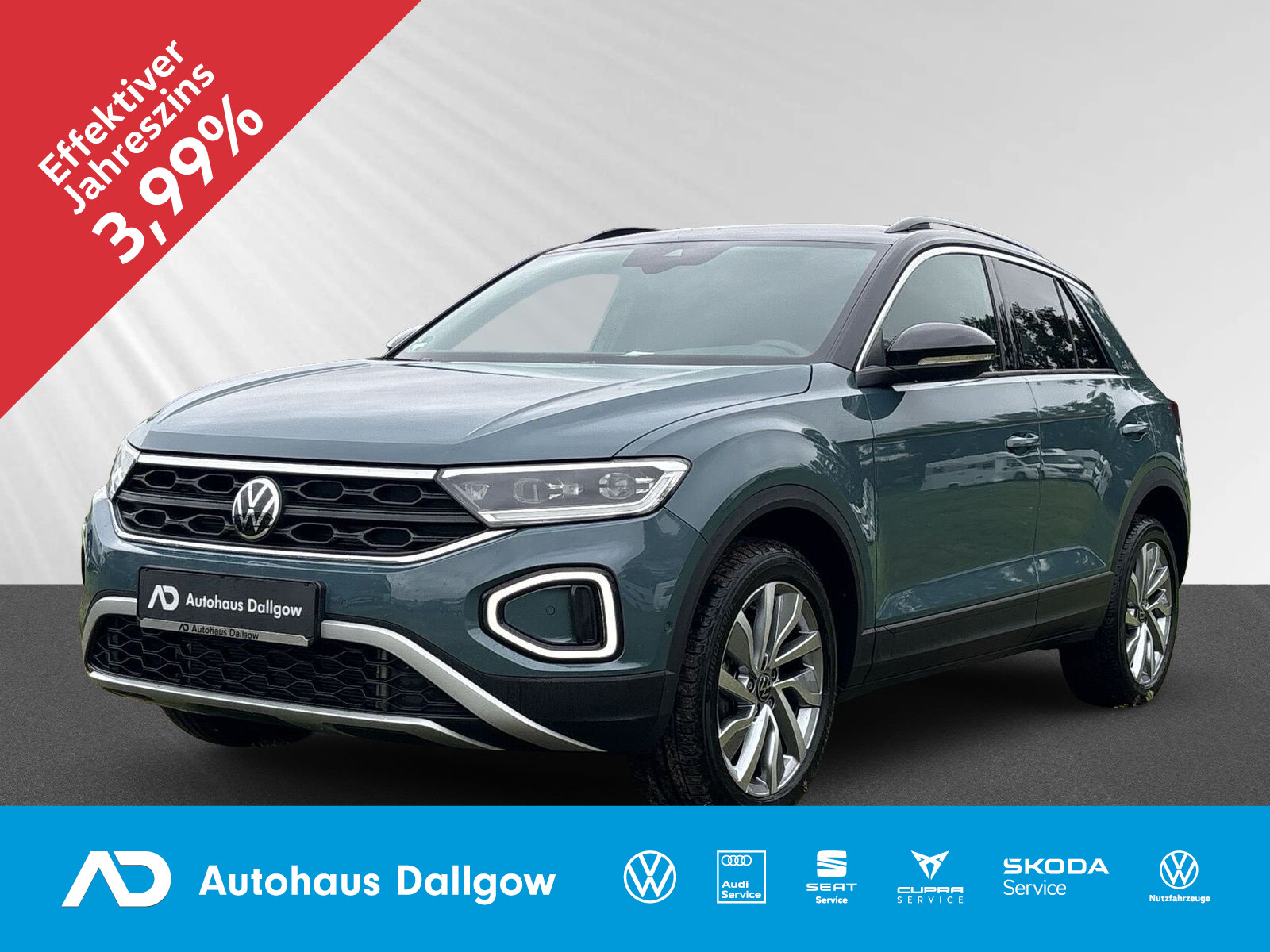 T-Roc GOAL 1.5 l TSI 150 PS*DSG LED+PDC+Navi+RFK