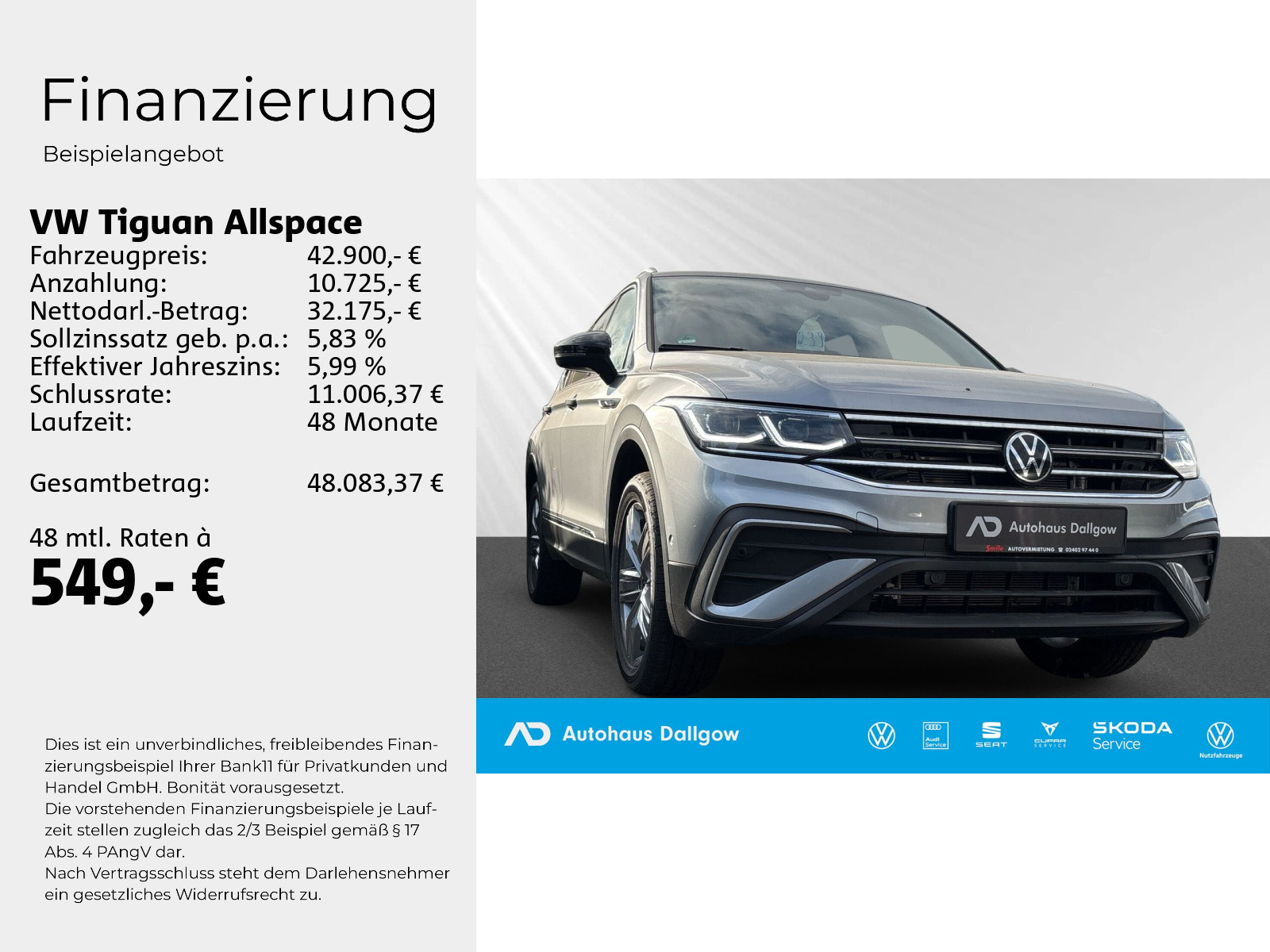Tiguan Allspace 1.5 TSI ACT Move OPF