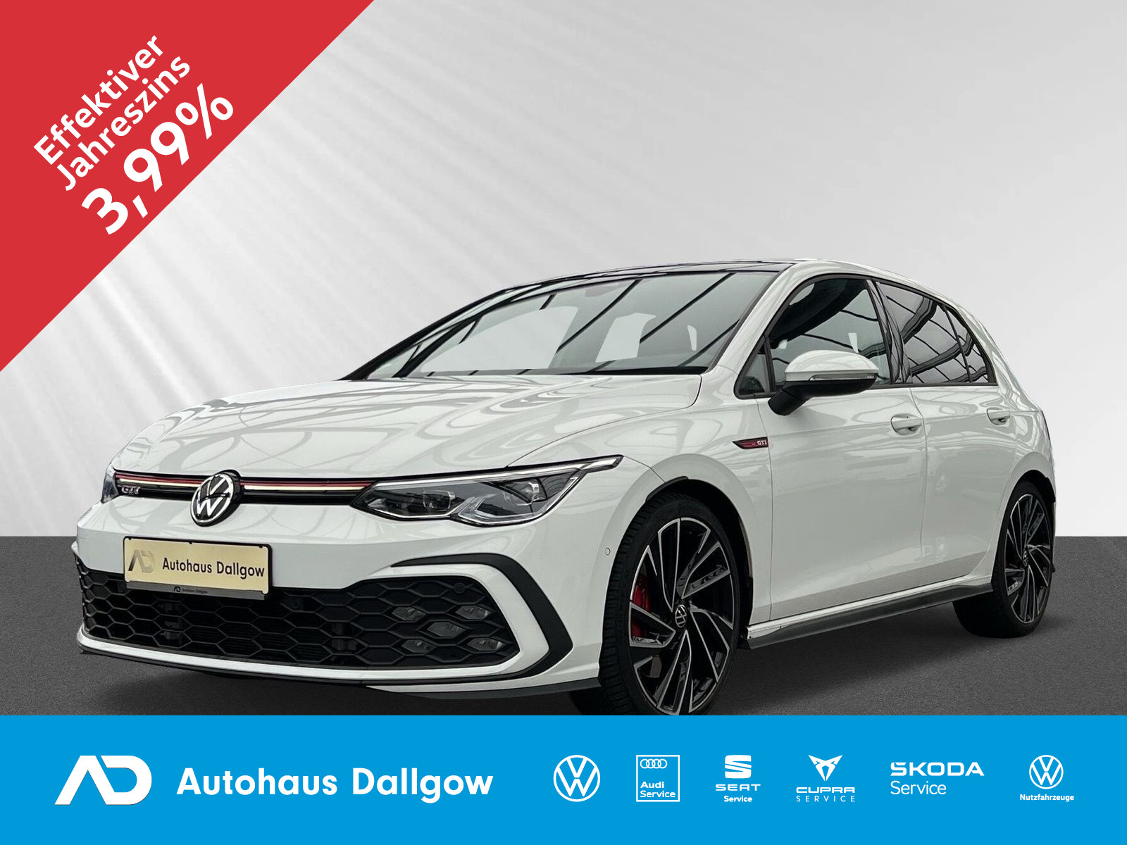 Golf GTI 2,0 l TSI OPF 180 kW (245 PS) 7-Gang-Doppelkup...