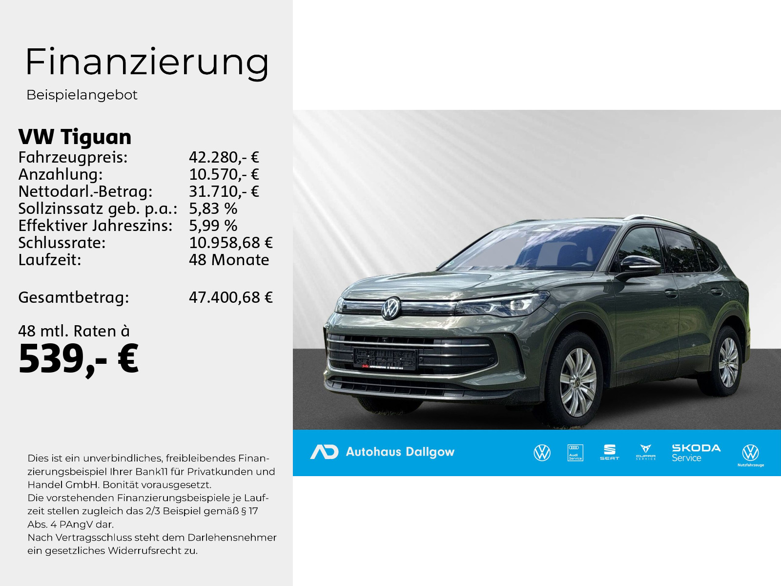 Tiguan Life 1,5 l eTSI 150PS DSG+LED+PDC+Klimaau