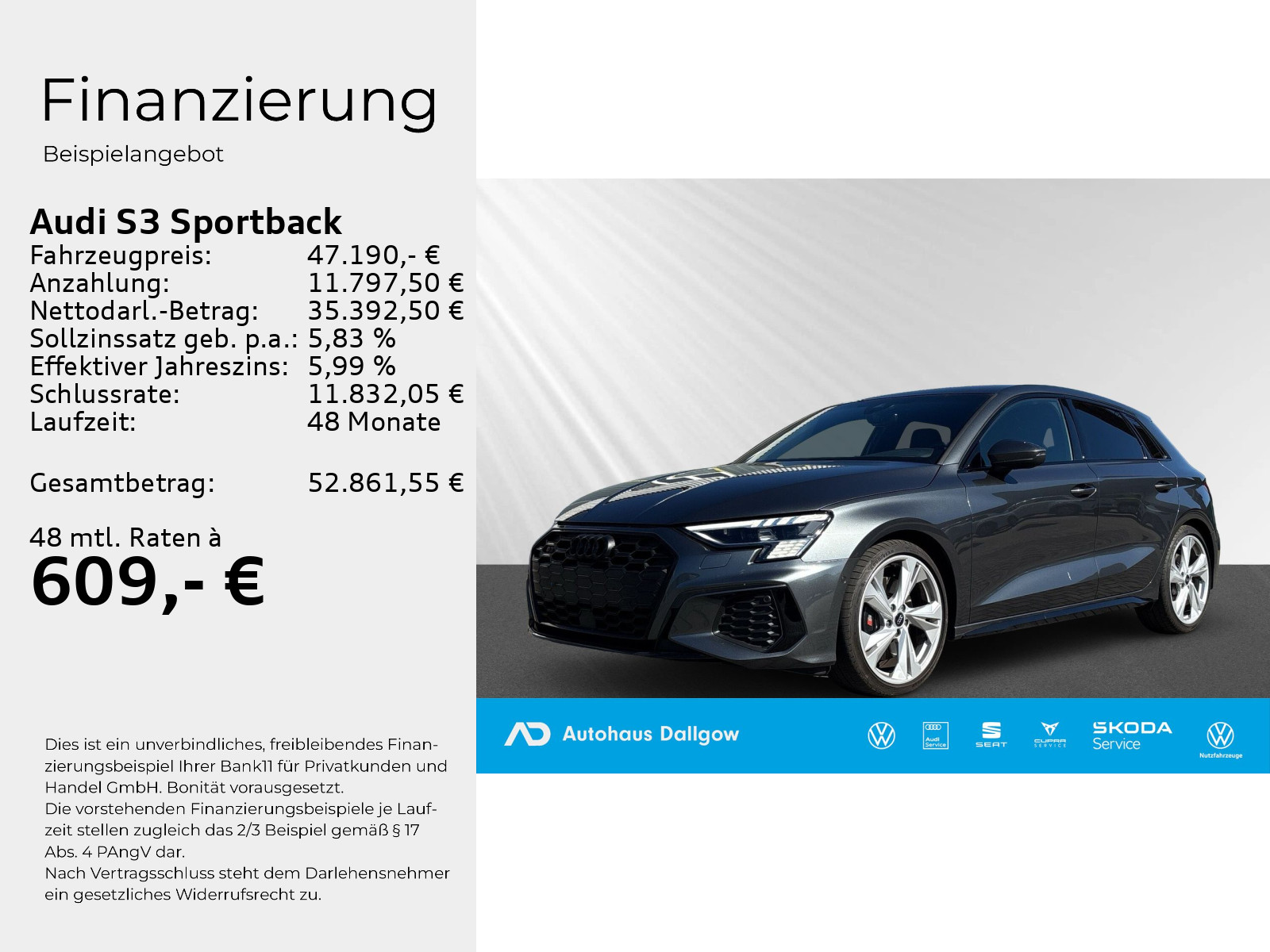 S3 Sportback TFSI 228(310) kW(PS) S tronic