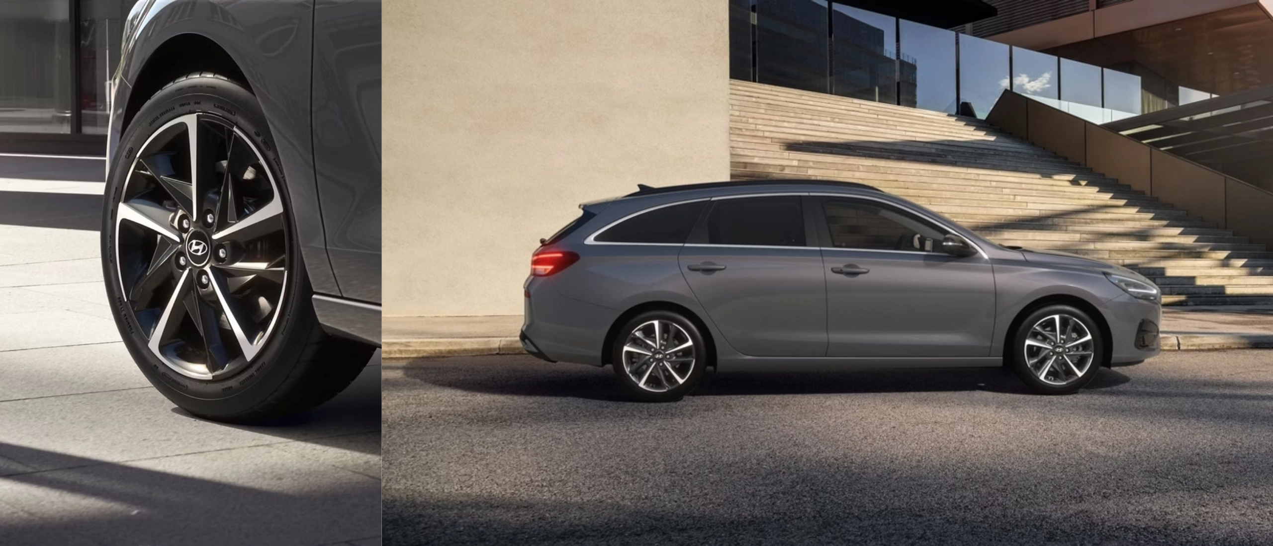 Huyndai i30 Kombi Seite & Reifen Detailansicht