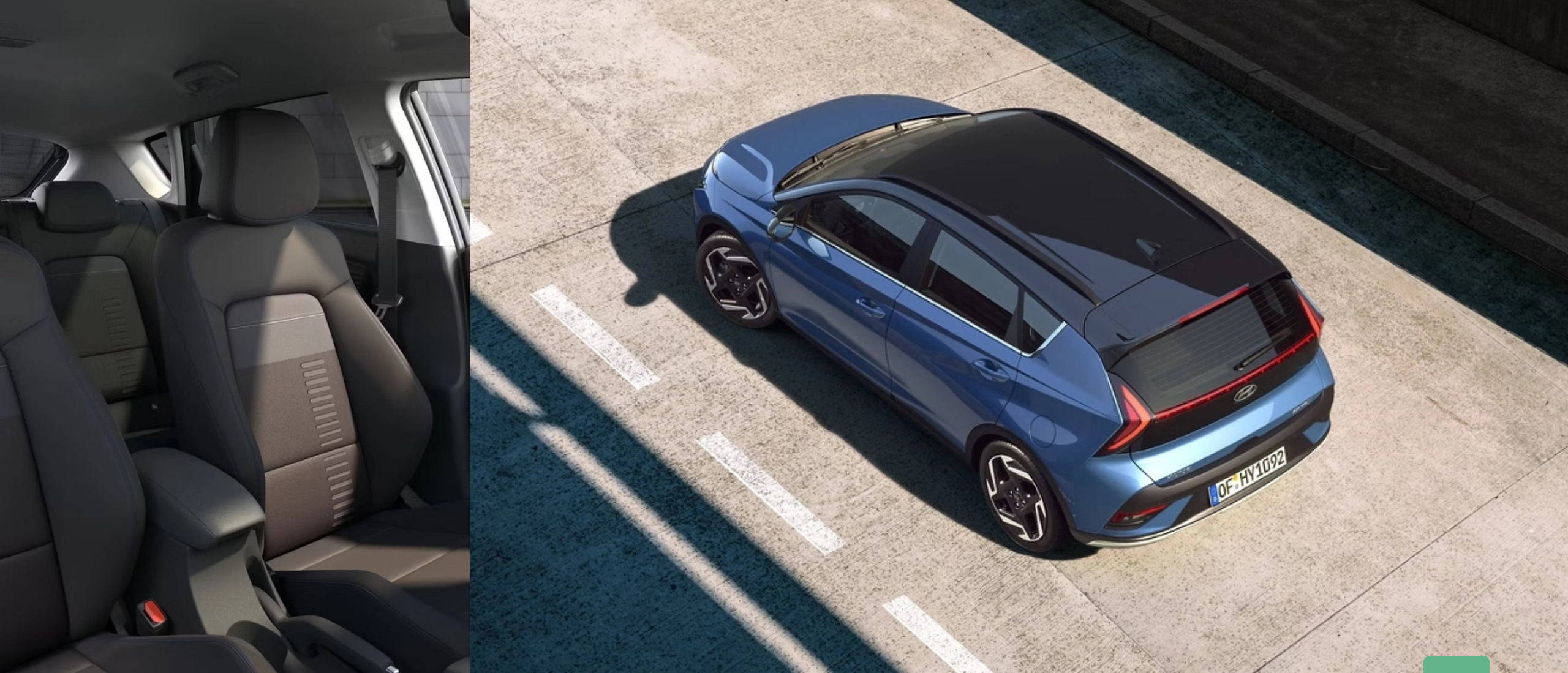 Hyundai Bayon Interieur & Dach