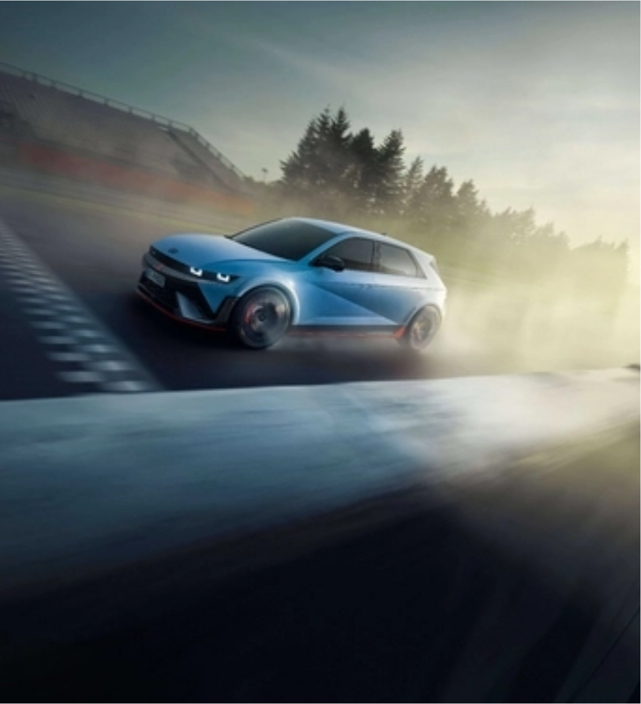 Hyundai Ioniq 5 N auf Rennstrecke